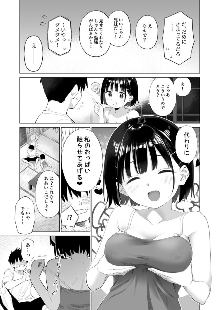 ［サンプル画像03］田舎妹と無知の誘惑